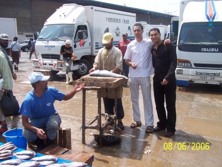 Wassim dans le port de casablanca